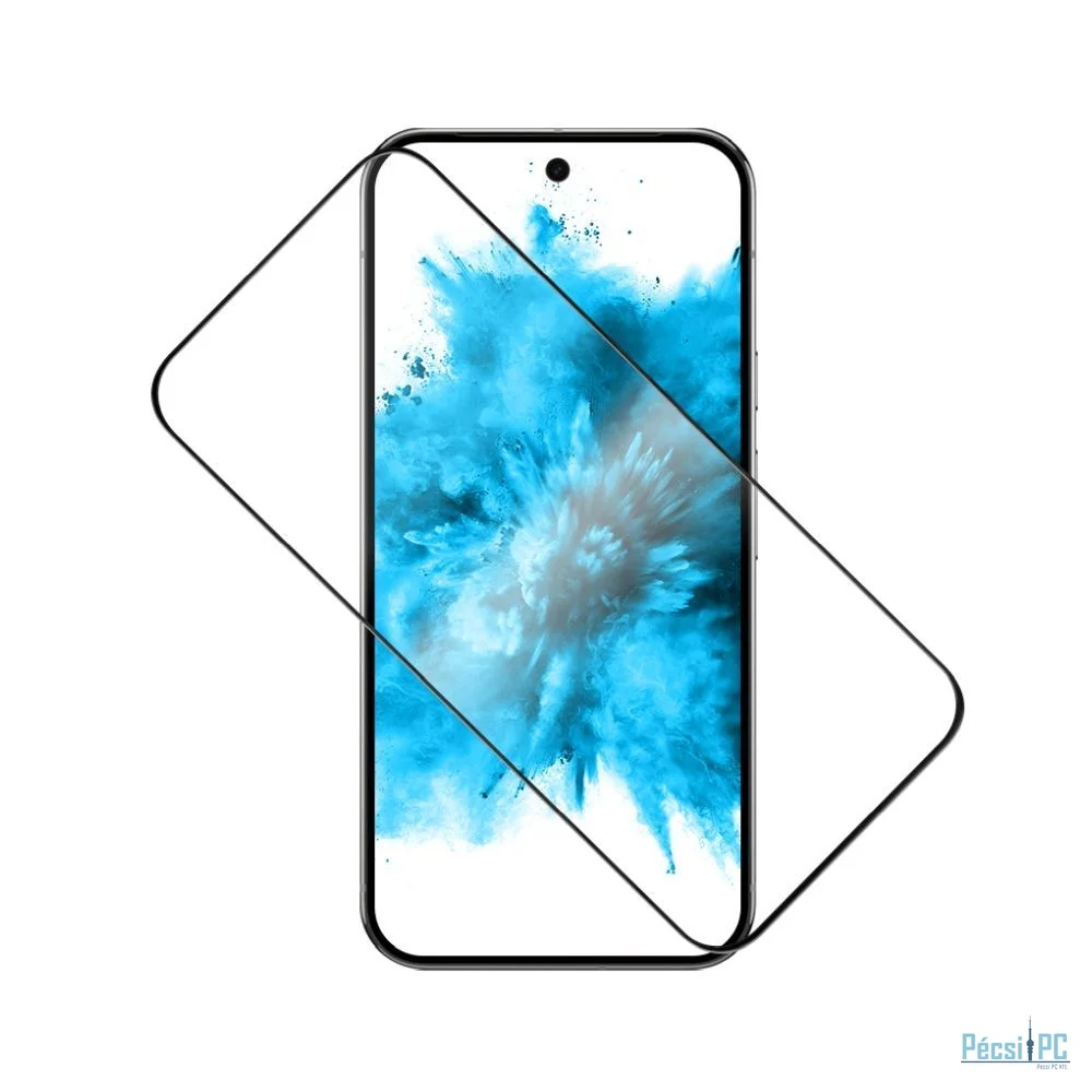 FIXED teljes képernyőt védő 2,5D edzett üveg Google Pixel 10 Pro XL 5G készülékhez, fekete