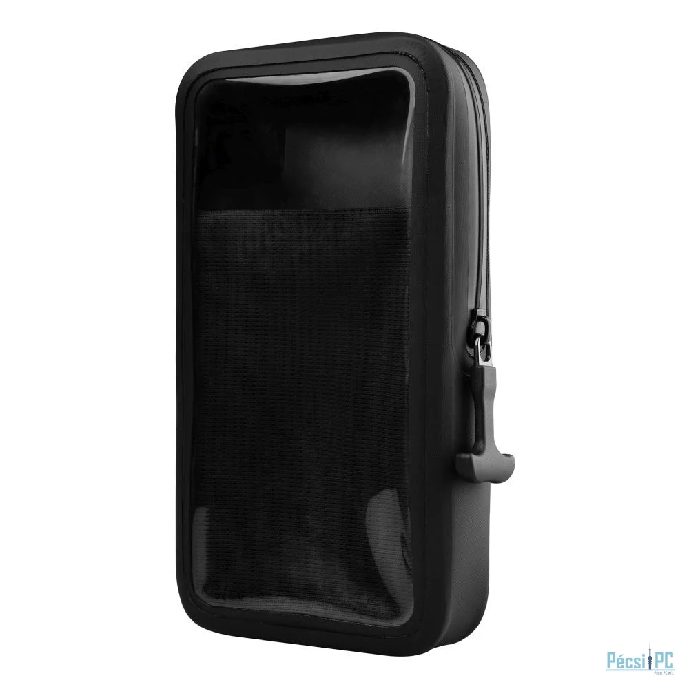 FIXED vízálló telefontok, fekete