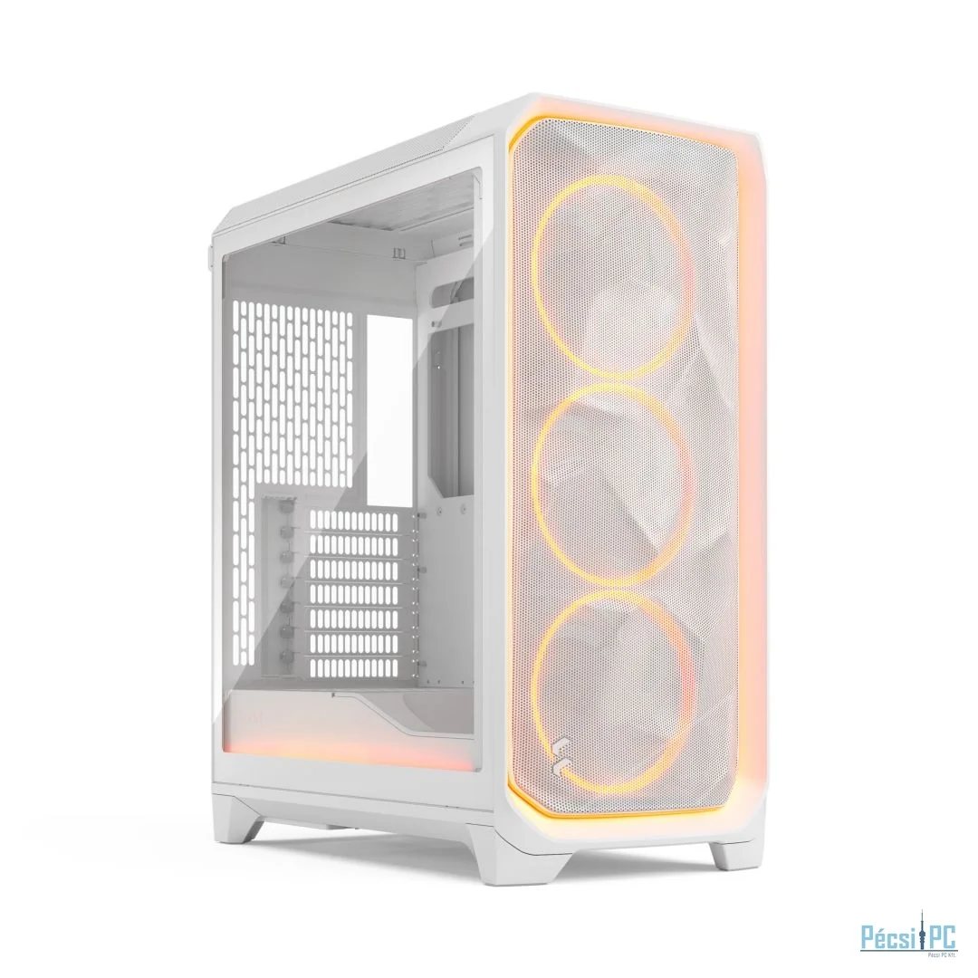 Fractal Design Meshify 3 Ambience Pro RGB Tempered Glass Clear Tint White