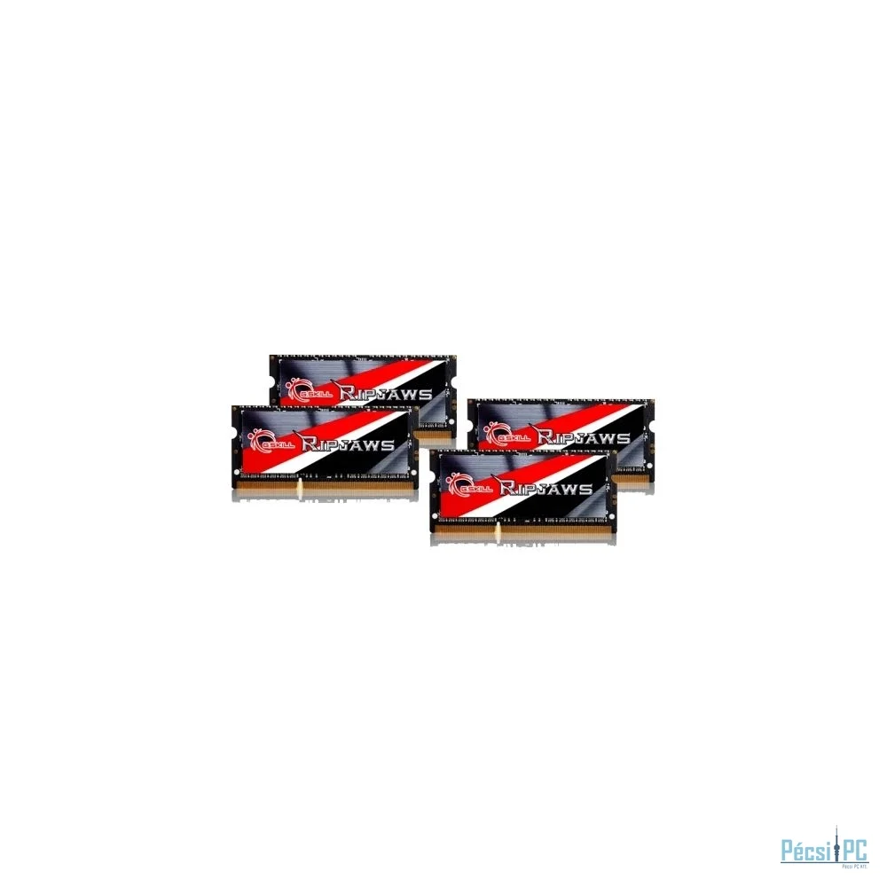 G.SKILL 32GB DDR3L 1866MHz Kit(4x8GB) SODIMM Ripjaws