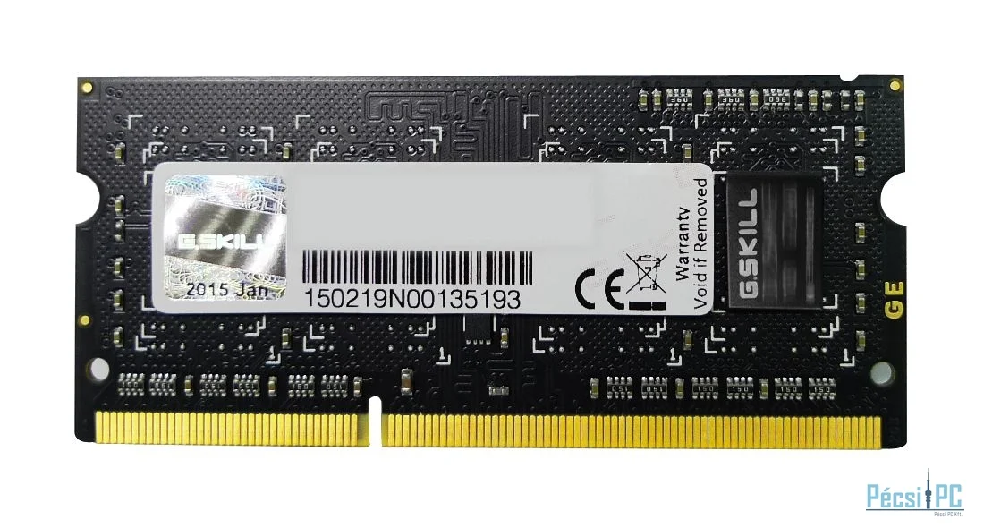 G.SKILL 8GB DDR3 1333MHz Kit(2x4GB) SODIMM