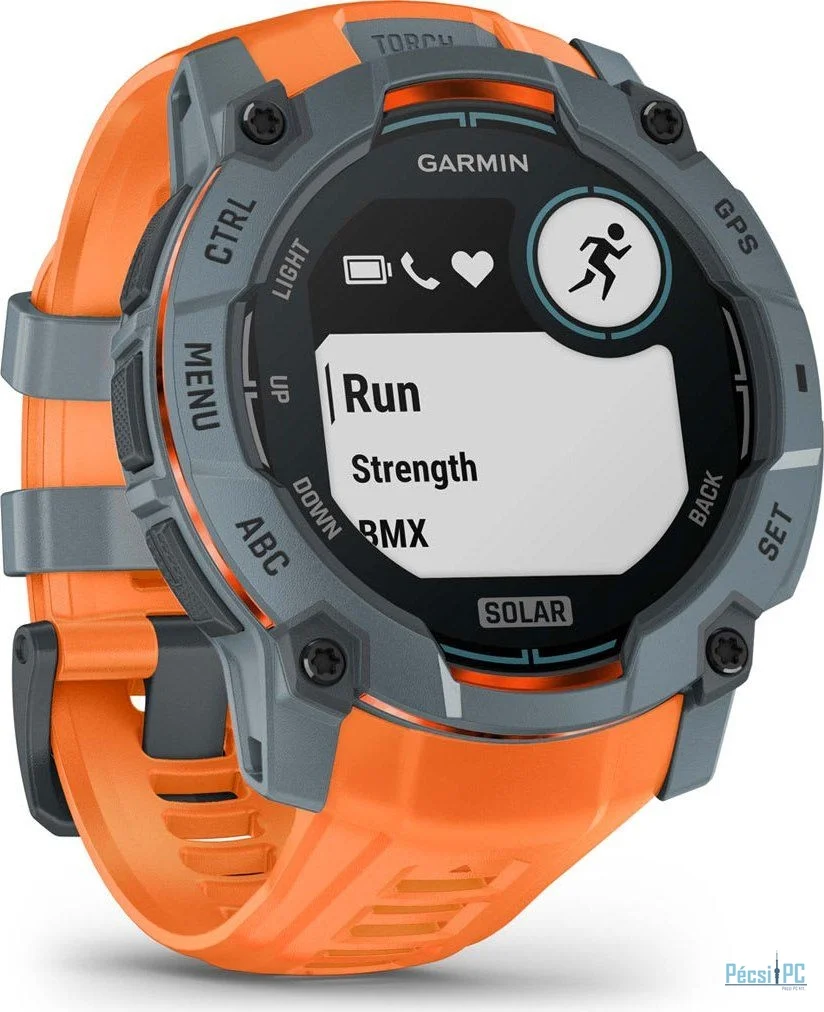 Garmin Instinct 3 50mm Solar Twilight with Solstice Band