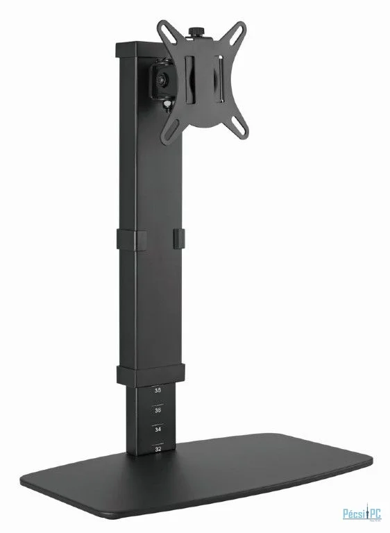 Gembird MS-D1ST-02 Height adjustable full-motion monitor desk stand 17