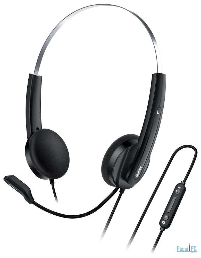 Genius HS-220U AI Headset Black