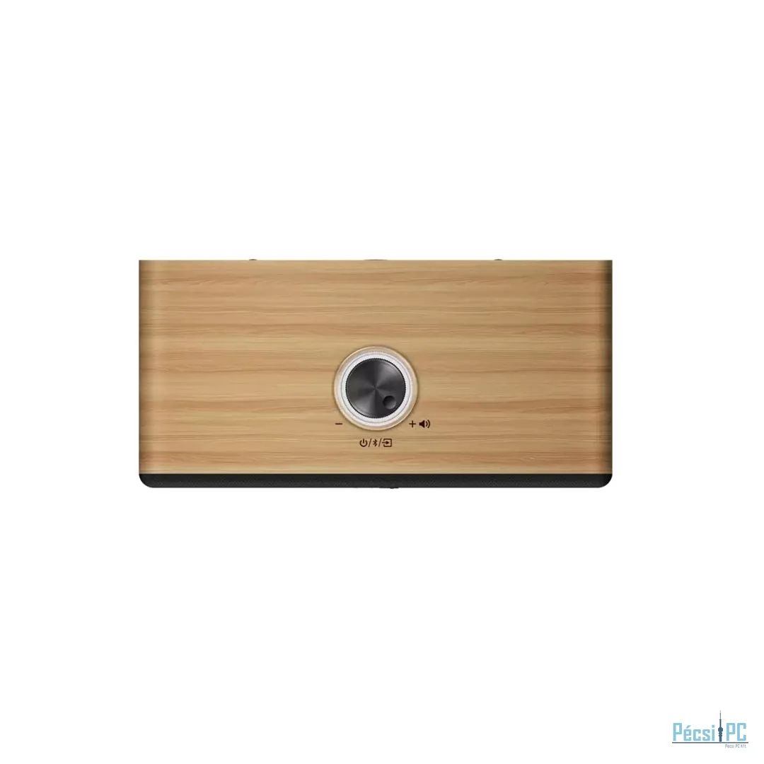 Genius SP-HF505BT Bluetooth Speaker Light Brown Wood
