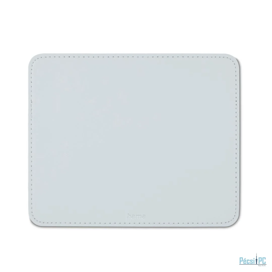 Hama Leather Look Egérpad White