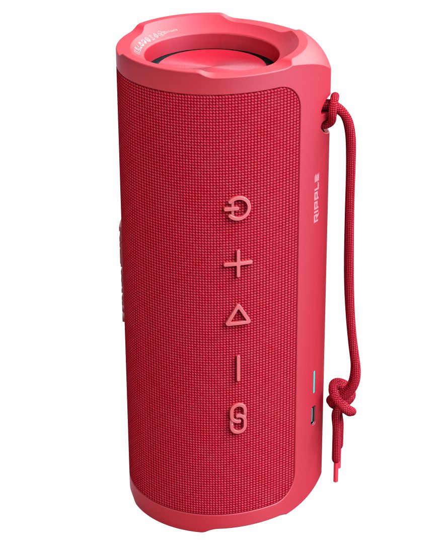HiFuture Ripple Bluetooth Speaker Red