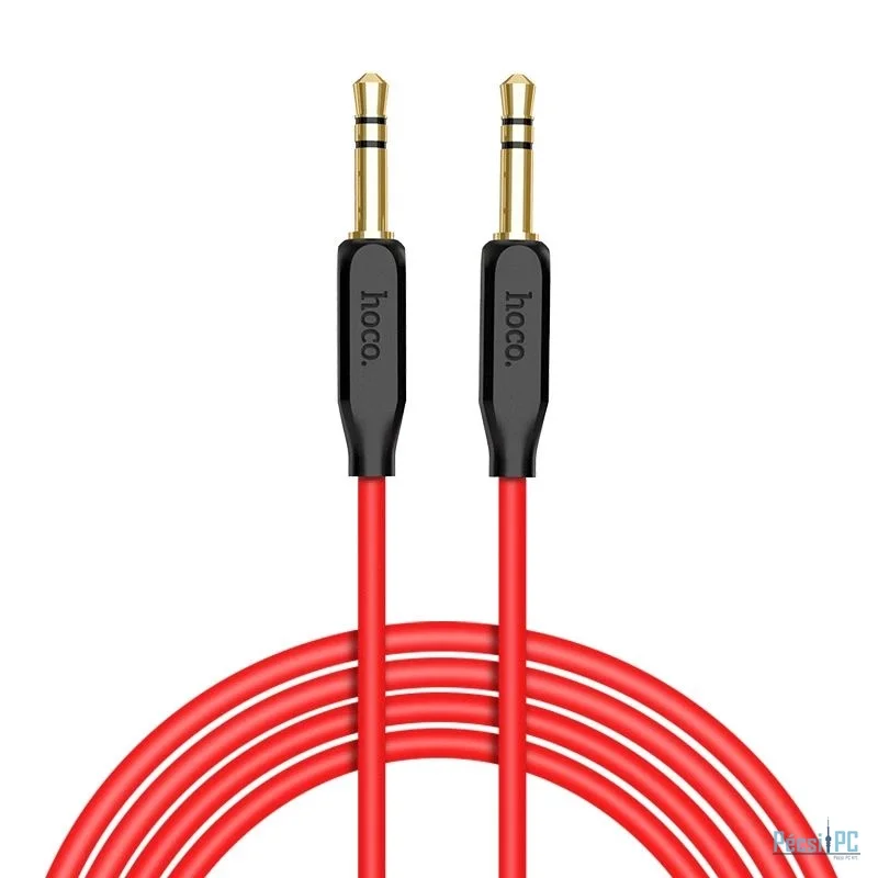 Hoco UPA11 Audio Cable 3,5mm jack - 3,5mm jack Red