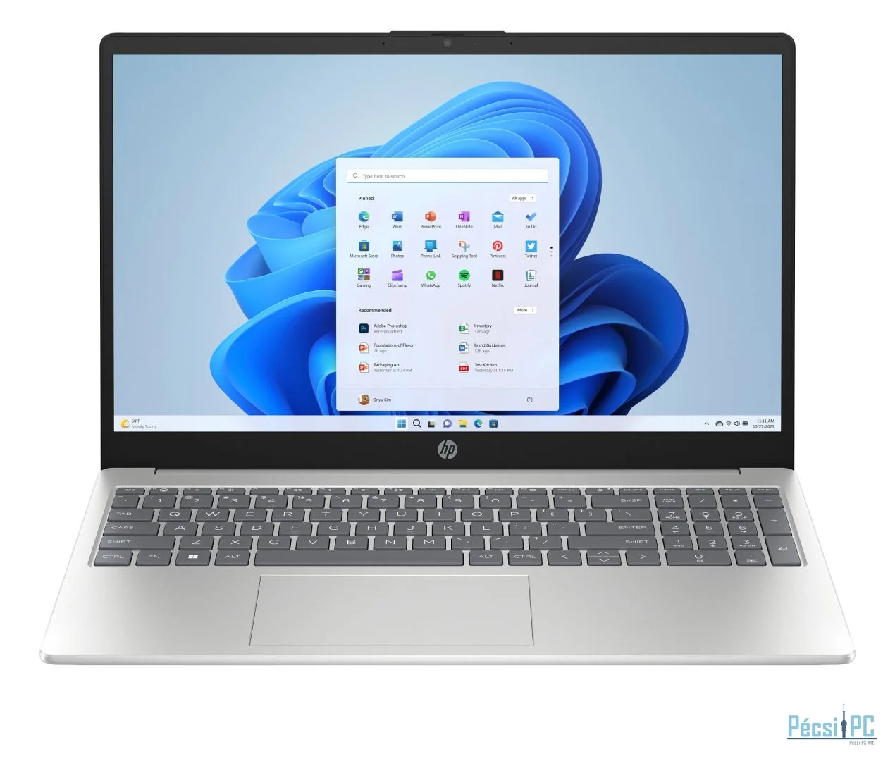 HP 15-FC0058NH Natural Silver