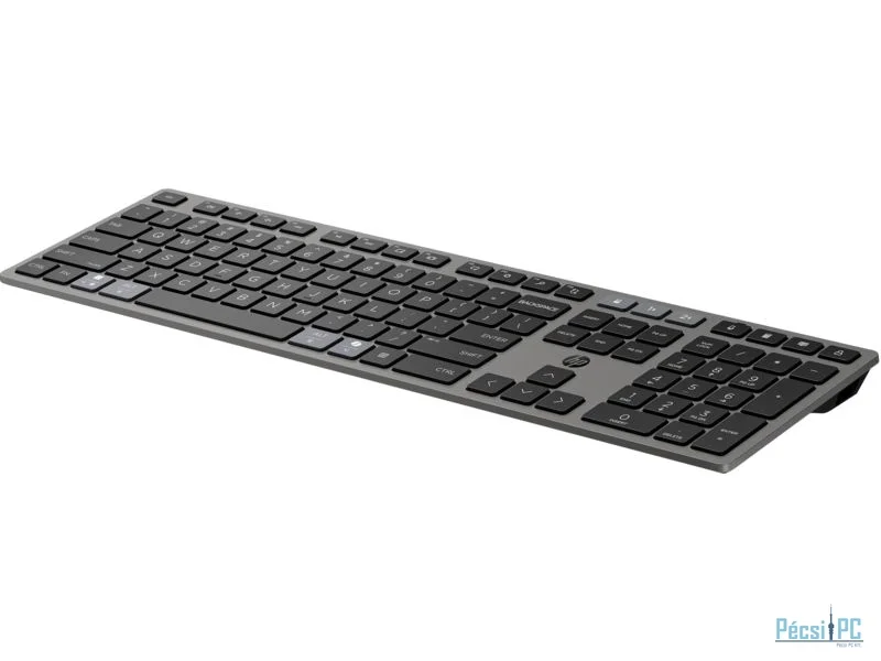 HP 720 Multi-Device Rechargeable Wireless Bluetooth Keyboard Black