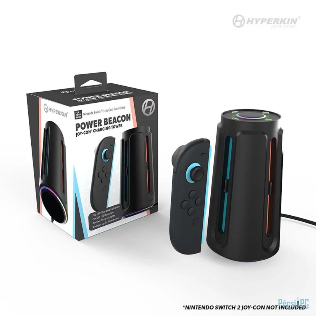 HYPERKIN  Power Beacon Joy-Con Charging Tower Black