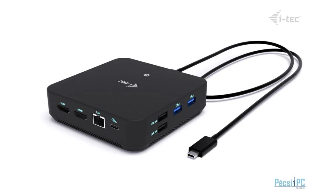 I-TEC USB-C DP Dual HDMI Docking Station with Power Delivery 100W