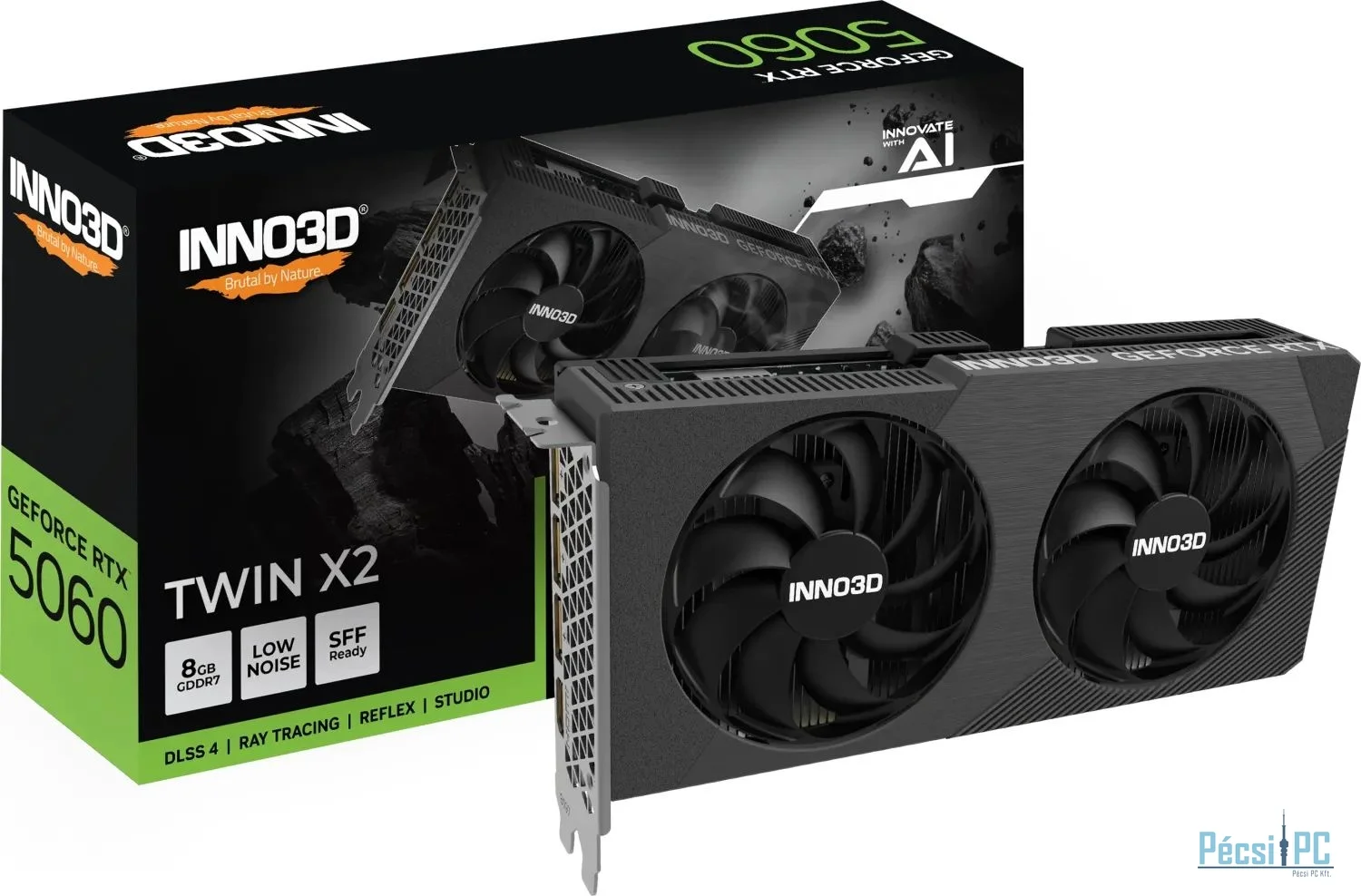 Inno3D GeForce RTX5060 8GB DDR7 Twin X2