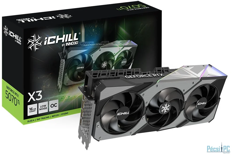 Inno3D GeForce RTX5070 Ti 16GB GDDR7 iChill X3