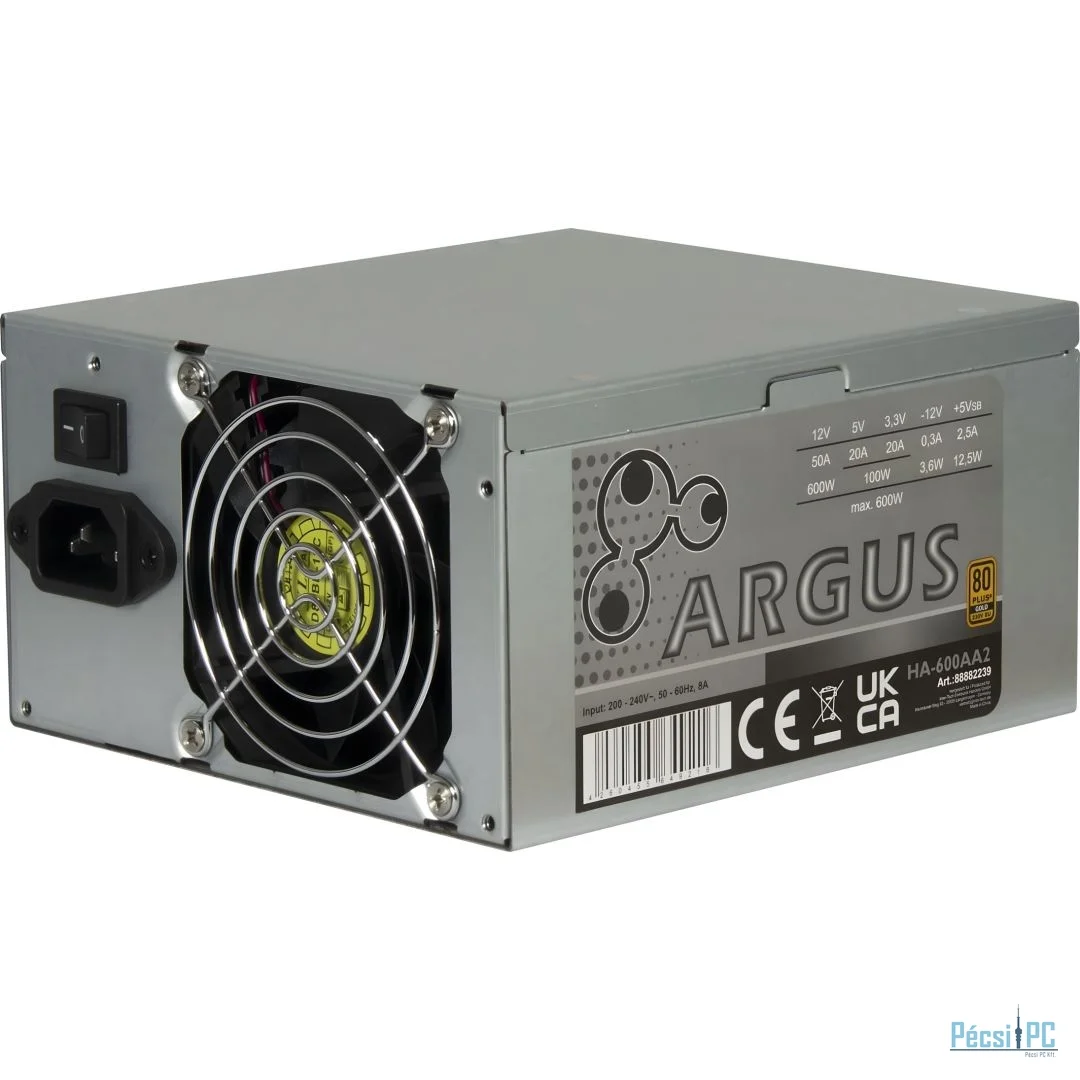 Inter-Tech 600W 80+ Gold HA-600AA2