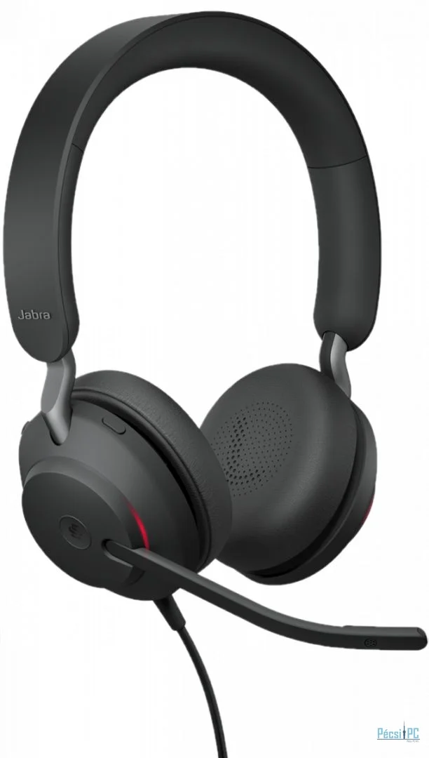 Jabra Evolve2 40 SE USB C/A MS Stereo Headset Black