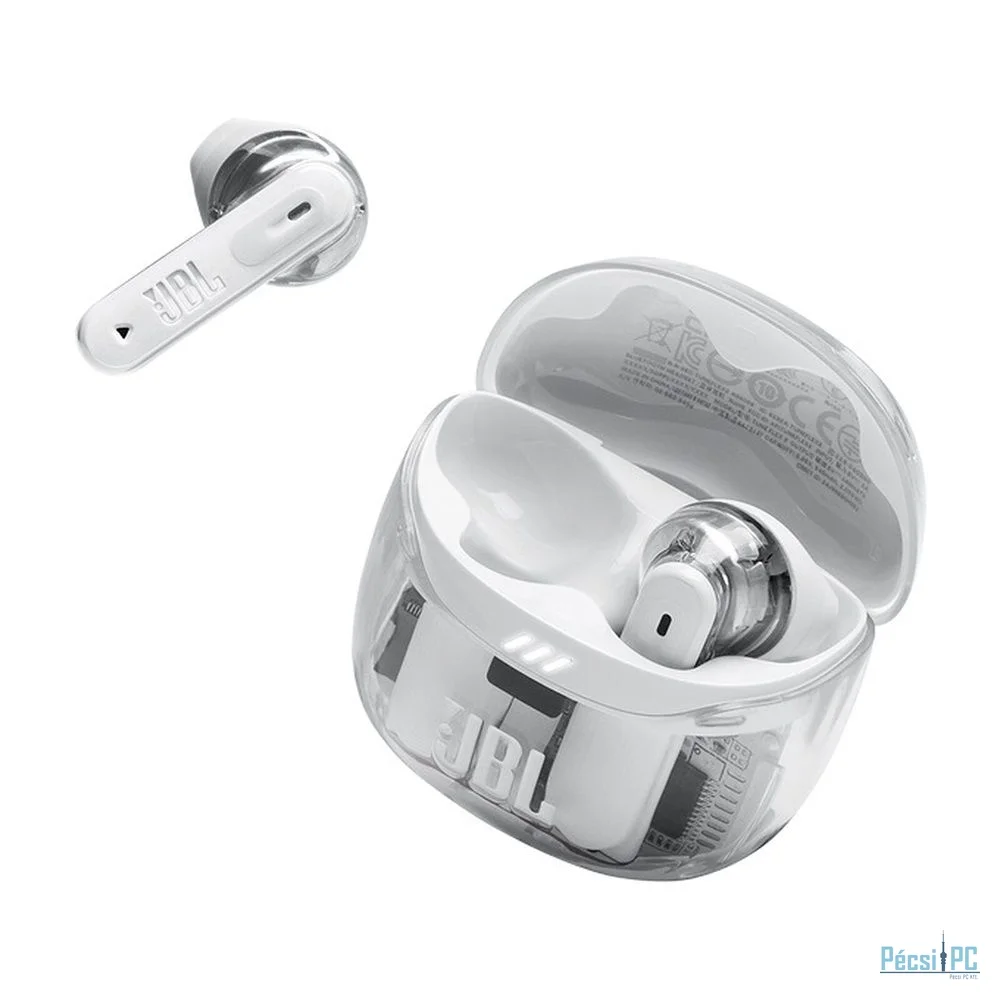 JBL Tune Flex 2 Ghost Edition Bluetooth Headset White