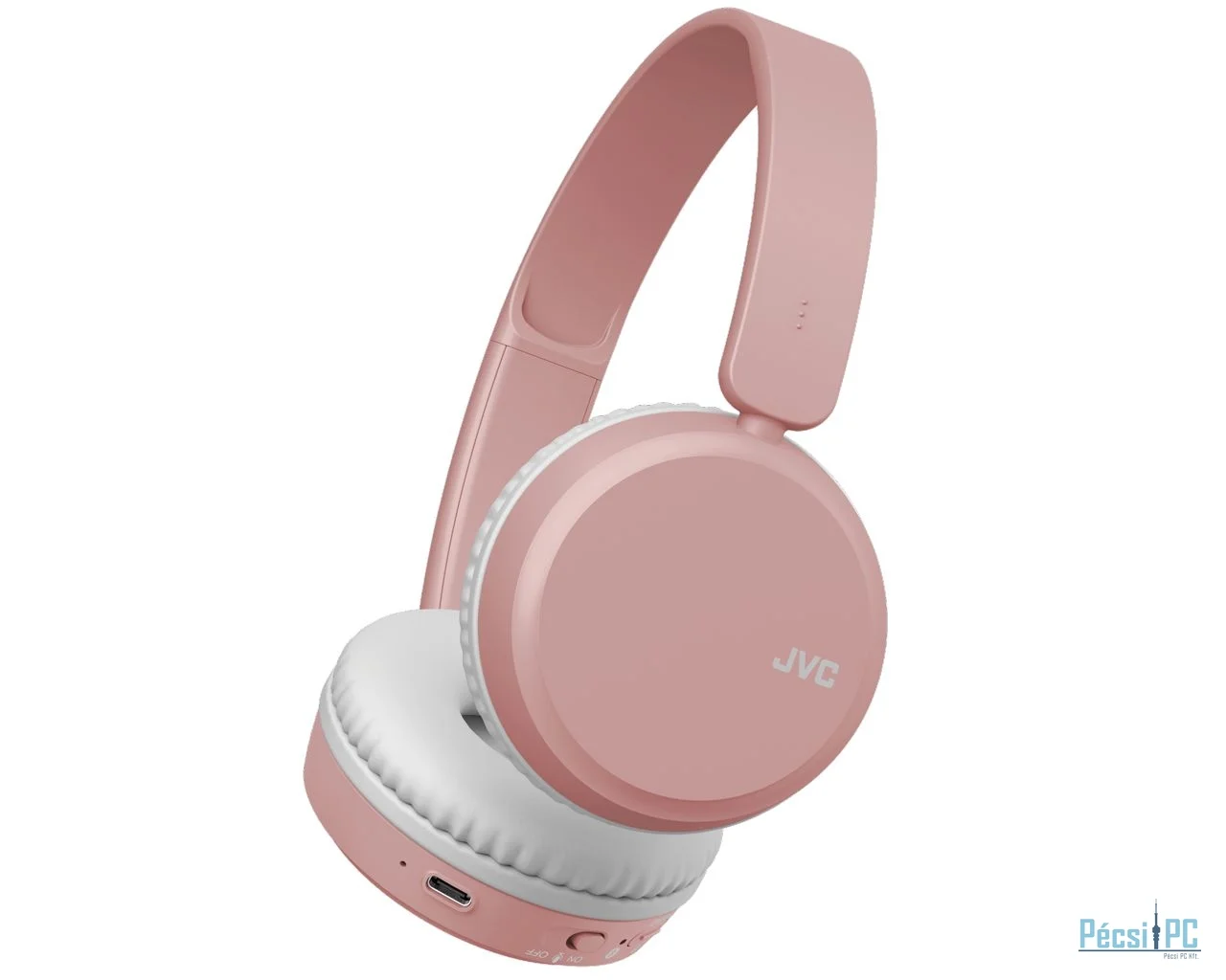 JVC HA-S36W Foldable Bluetooth on-ear Headphones Pink