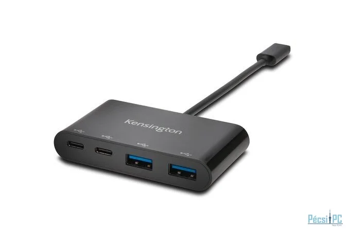 Kensington CH1000 USB-C 4-Port Hub Black