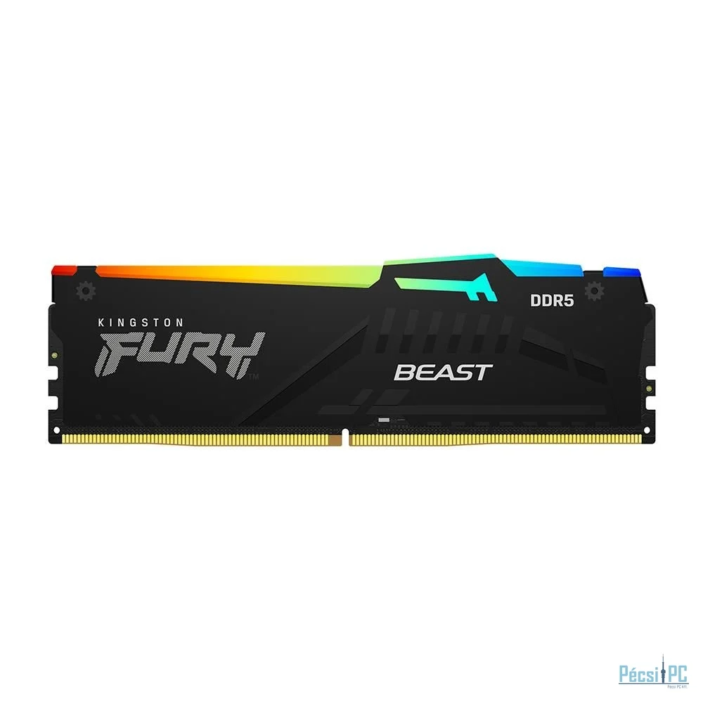 Kingston 32GB DDR5 5600MHz Fury Beast RGB Black