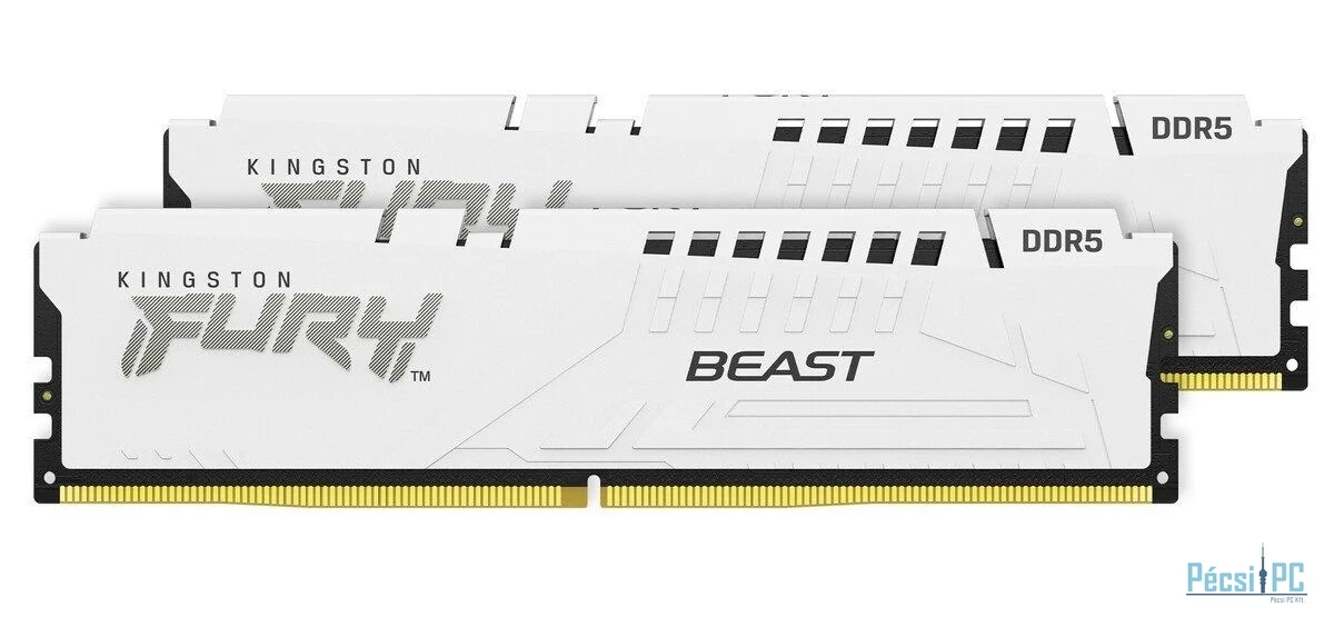 Kingston 64GB DDR5 6400MHz Kit(2x32GB) Fury Beast Expo White