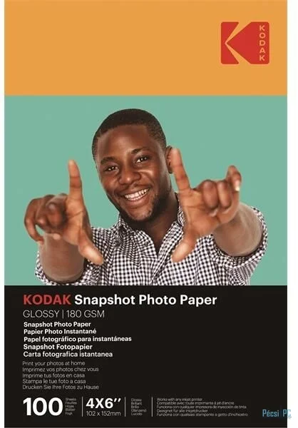 Kodak Snapshot 180g 10x15 100db Fényes Fotópapír