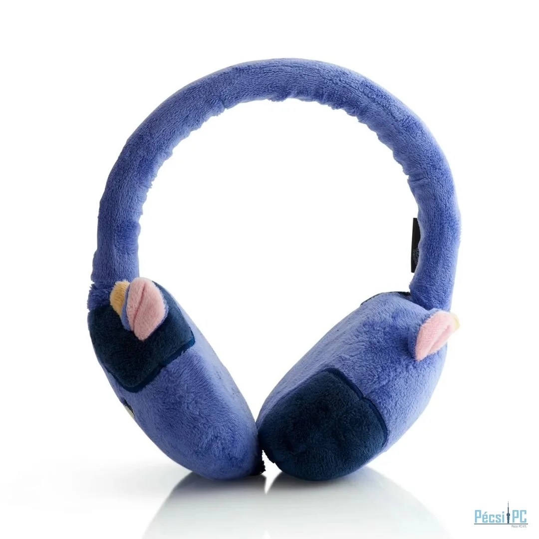 Lazer Built  Squishmallows Ingred Portable Bluetooth Headset Blue