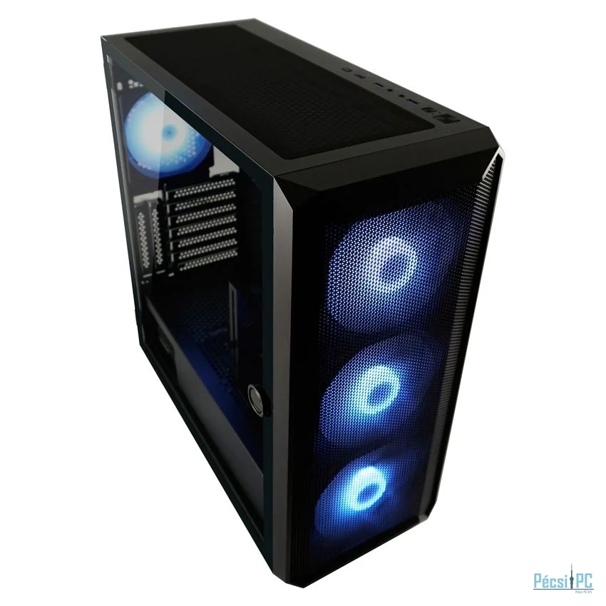 LC Power 804B Obsession X Gaming Case ARGB Tempered Glass Black