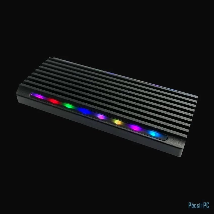 LC Power LC-M2-C-NVME-4 M.2 NVMe SSD Enclosure Black