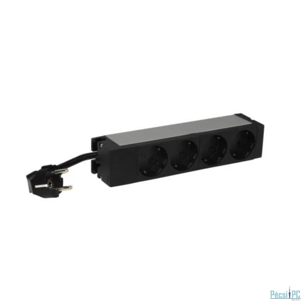 Legrand Hálózati Elosztó 4DIN 1m Black