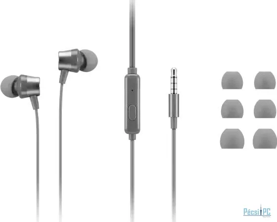 Lenovo 110 Analog In-Ear Headphone Grey