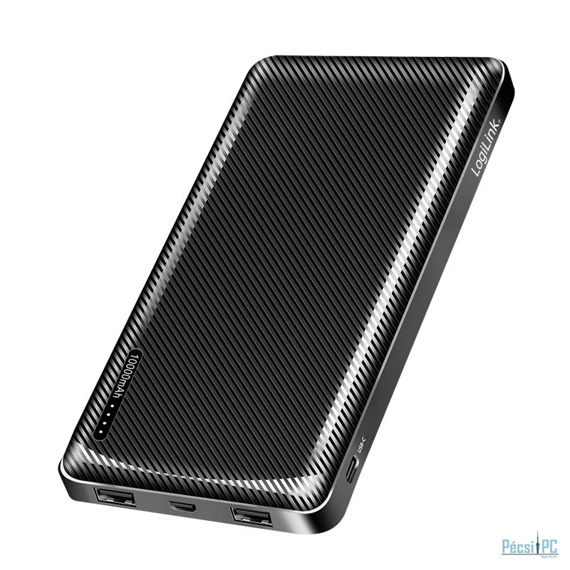 Logilink 10000 mAh PowerBank Black