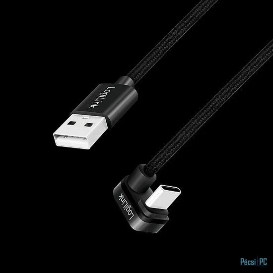 Logilink USB 2.0 Type-C male/male cable 2m Black