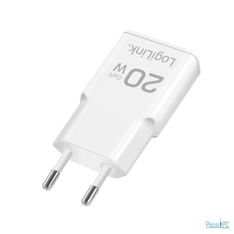 Logilink USB-C GaN charger White
