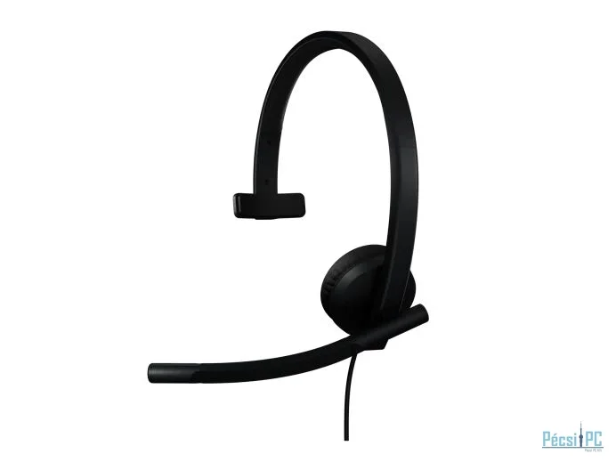 Logitech H570E Teams USB-C Mono Headset Black