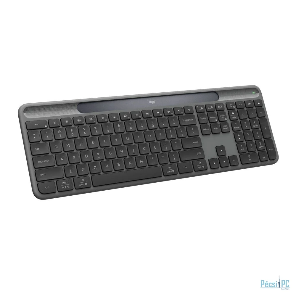 Logitech Signature Solar Bluetooth Keyboard Graphite US