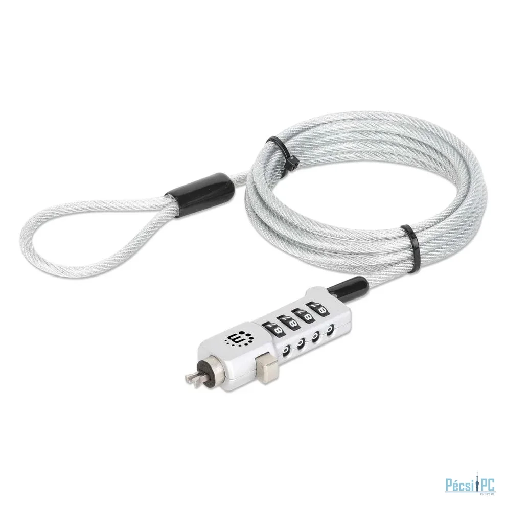 Manhattan Universal Laptop Combination Lock For Noble Wedge, Nano and K-Slot