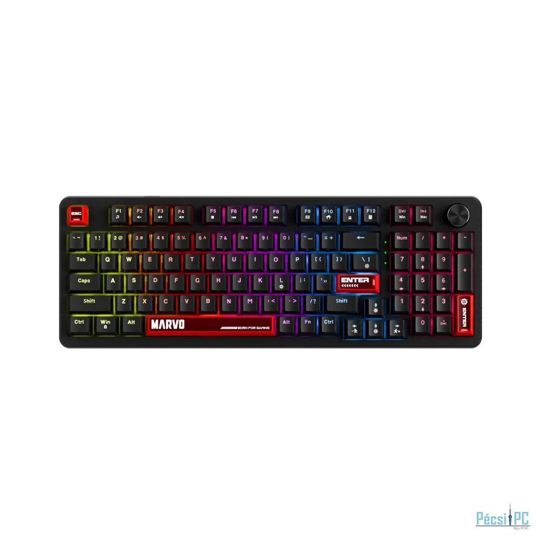 Marvo Arma 98 Mechanical Gaming Keyboard Black US
