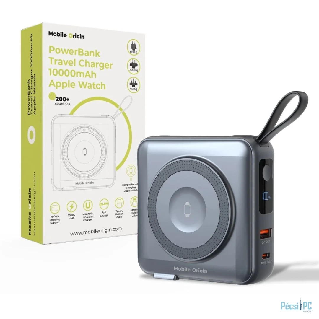 Mobile Origin 10000mAh PowerBank Grey