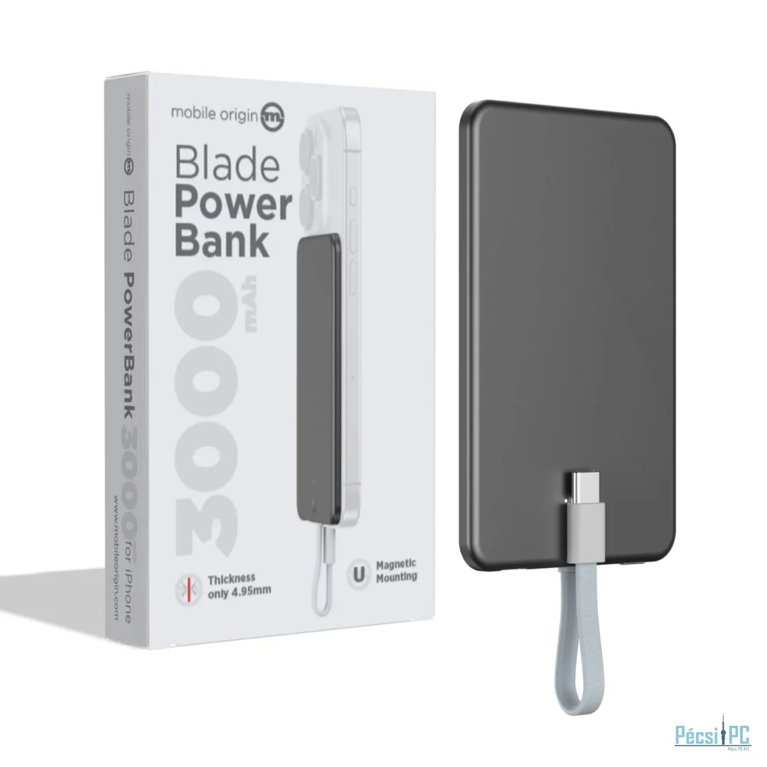 Mobile Origin Blade PowerBank 3000mAh Grey
