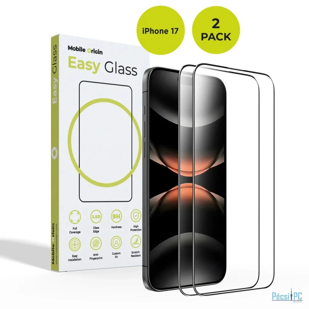 Mobile Origin EasyGlass for iPhone 17 2 pack