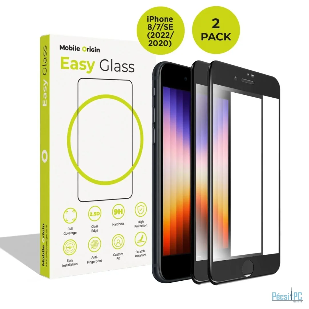 Mobile Origin EasyGlass for iPhone 8/7/SE (2022/2020) 2 pack