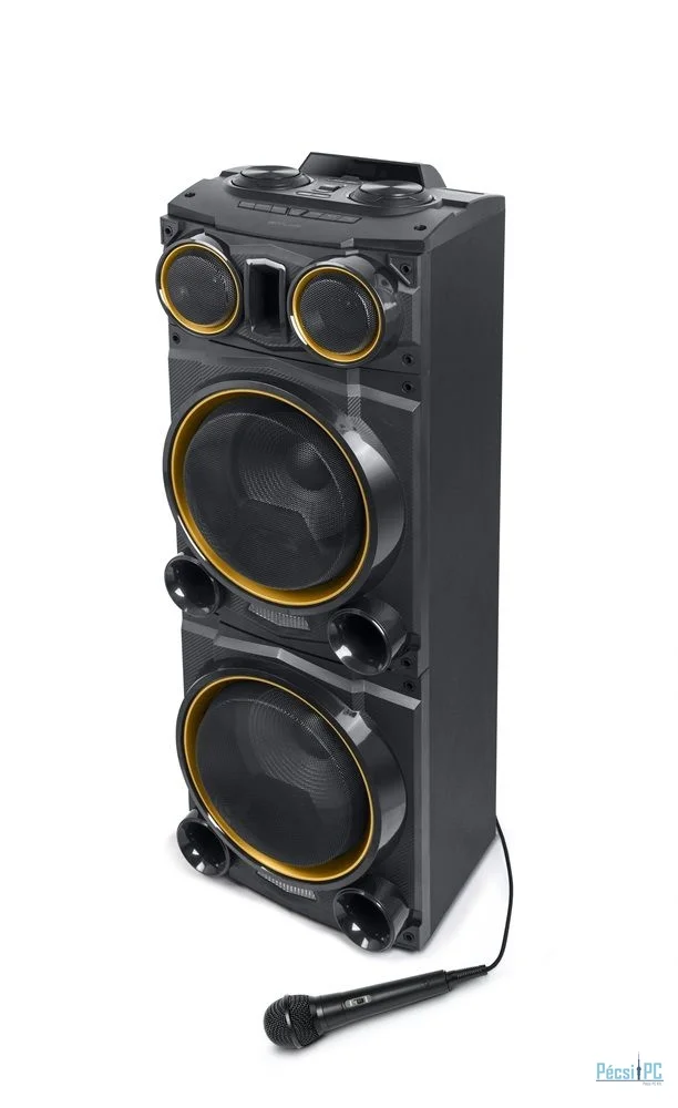 Muse M-1988 DJ Bluetooth Party Box Speaker Black