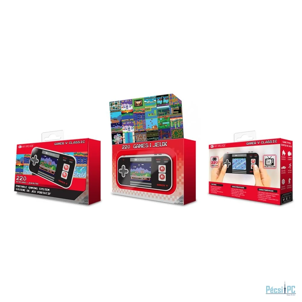 MY ARCADE Gamer V Classic Black/Red