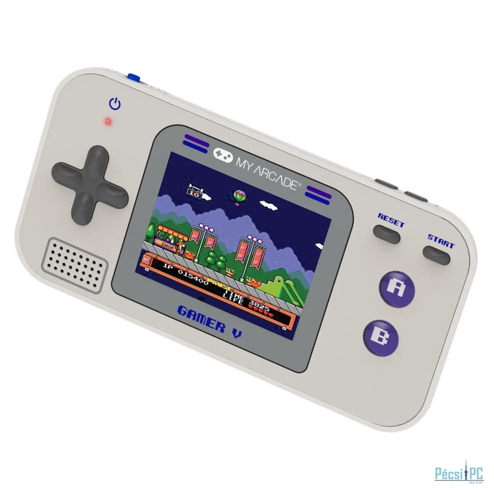 MY ARCADE Gamer V Classic Grey/Purple