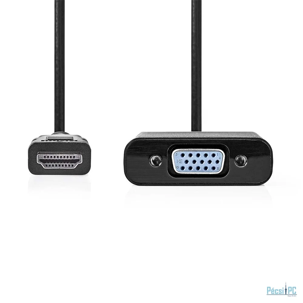 Nedis HDMI - VGA adapter Black