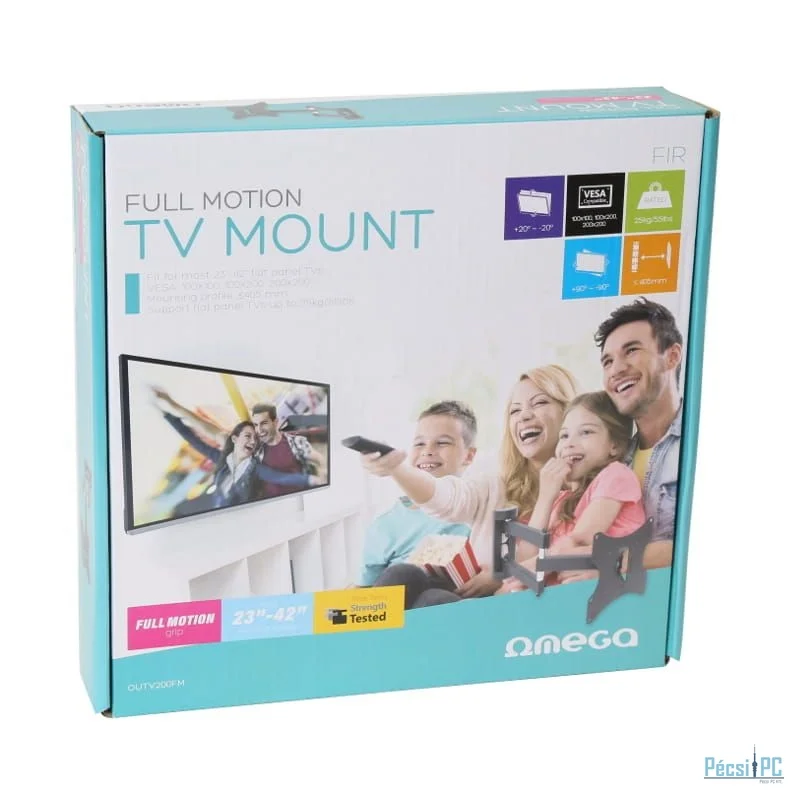 Platinet Omega TV Bracket Max Vesa 200 Black