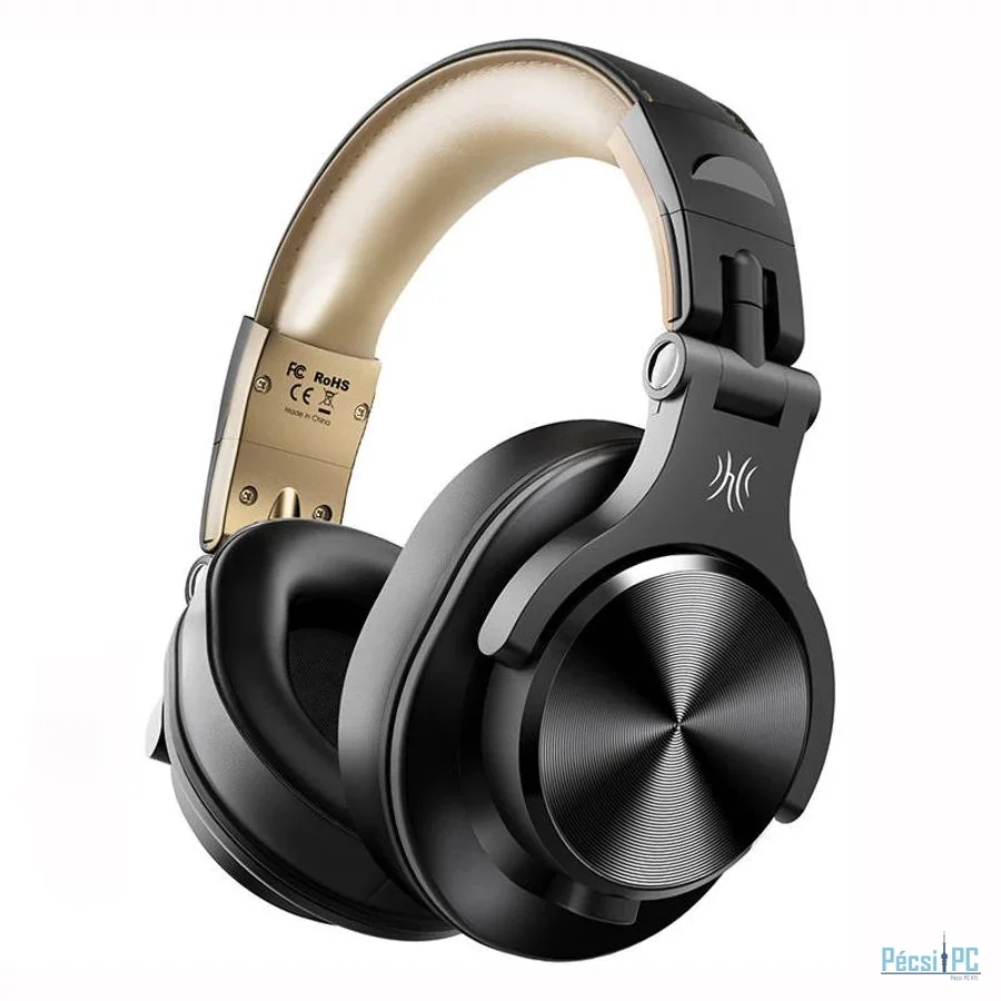 OneOdio Fusion A70 Bluetooth Headset Gold