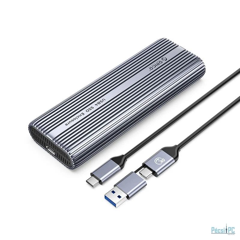 Orico ACOM2-U4 M.2 NVMe SSD Type-C Docking Station Silver