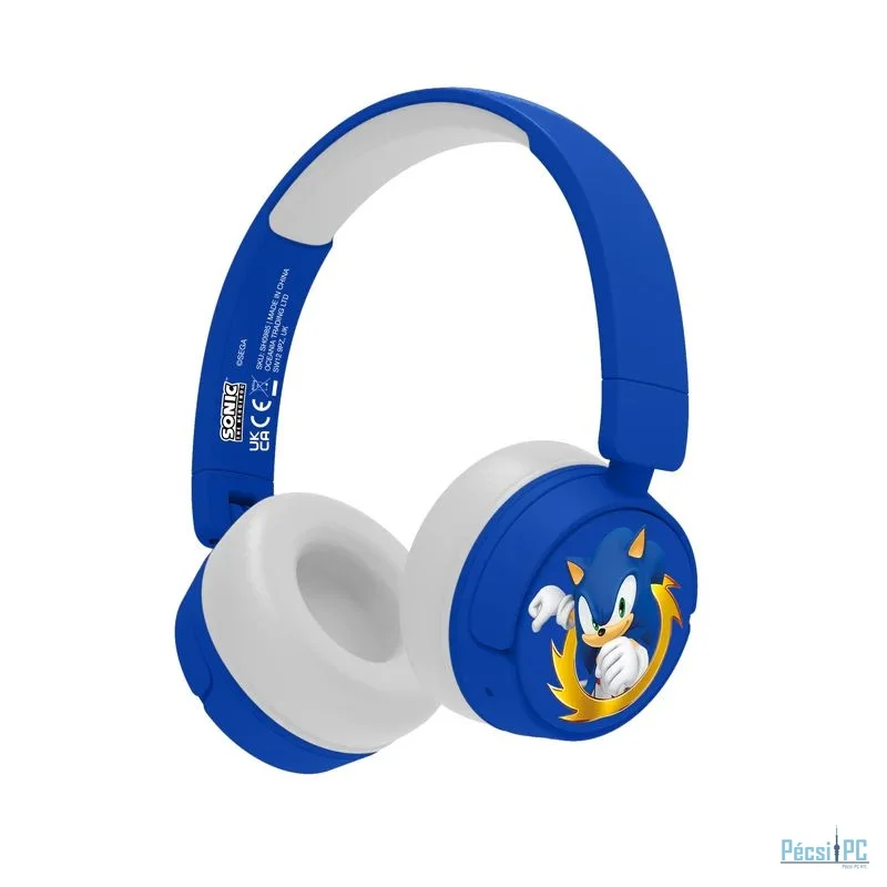 OTL Technologies Sonic the Hedgehog Kids Bluetooth Headphones Blue